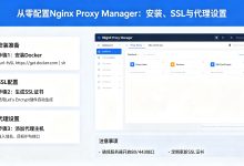 多个内网服务怎么统一入口?部署 Nginx Proxy Manager 配置反向代理与 SSL-171主机测评