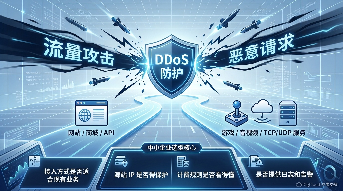 中小企业如何选择 DDoS防护方案