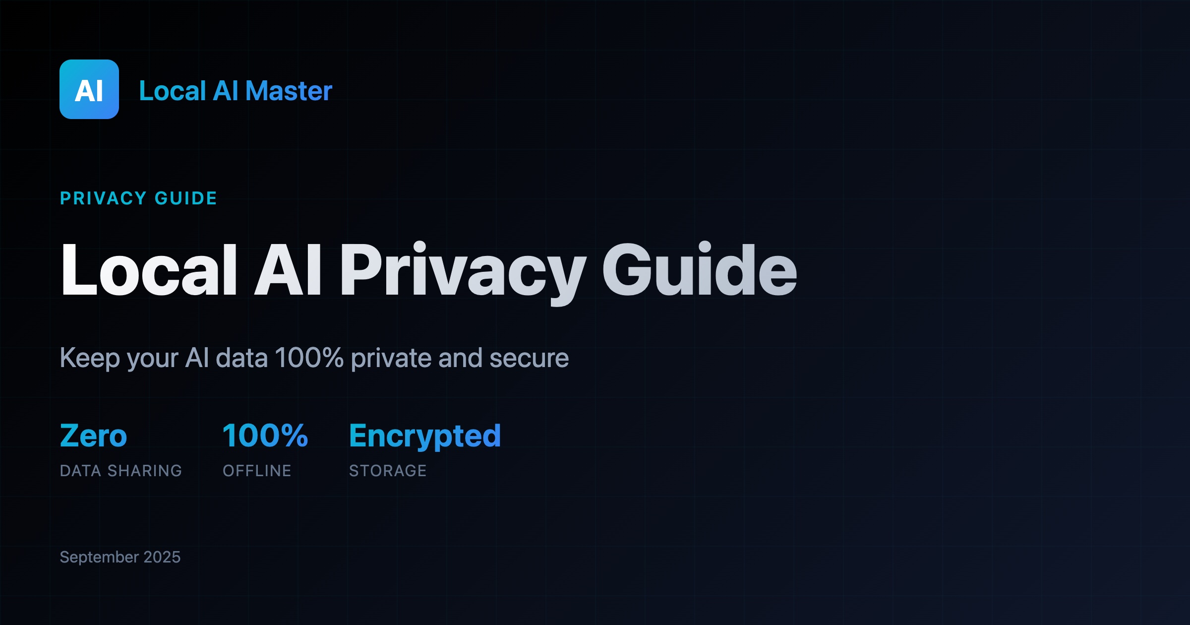 Local AI Privacy Guide 2026: 100% Offline, Zero Data Leaks | Local AI Master
