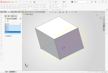 零基础速学SolidWorks2026【曲面】参考点 、XYZ 建曲线 、投影曲线-171主机测评