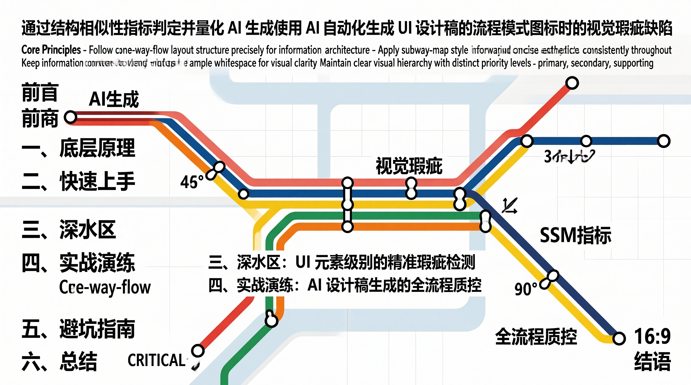 通过结构相似性指标判定并量化 AI 生成使用 AI 自动化生成 UI 设计稿的流程模式图标时的视觉瑕疵缺陷
