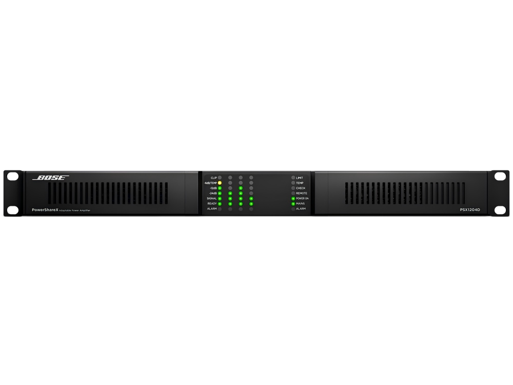 BOSE PSX1204D 四通道Dante数字功放