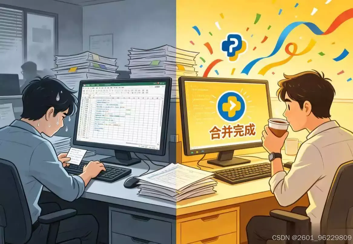 Excel自动化_Python合并工作表_python操作