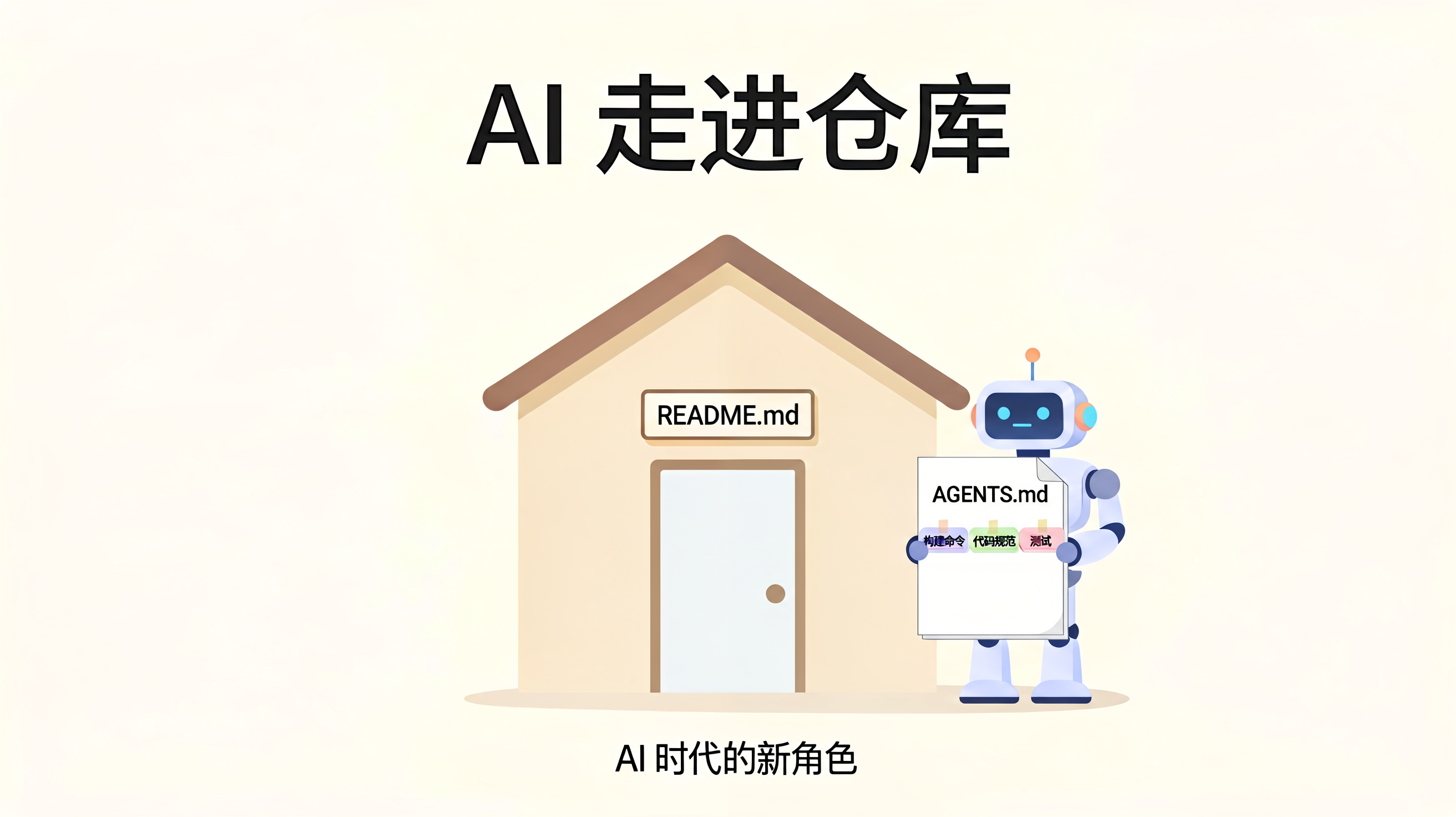 AI 走进仓库——人类开发者与 AI 编码代理开始同时阅读同一个仓库