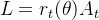 L = r_t(\\theta) A_t