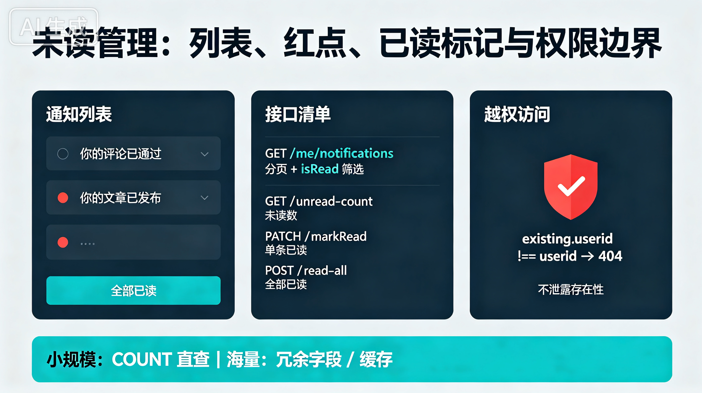 未读管理