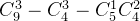 C_9^3-C_4^3-C_5^1C_4^2