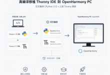 鸿蒙PC真编译移植实战:交叉编译 CPython 3.12,把 Thonny IDE 真正搬到 OpenHarmony 桌面-171主机测评
