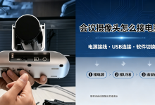 会议摄像头电脑连接实操讲解(易视讯)-171主机测评