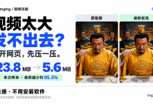 视频太大传不出去?图映四档压缩总有一个适合你-171主机测评