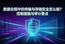 数据合规中的传输与存储安全怎么做?控制措施与审计要点-171主机测评