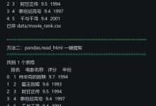 03_网页表格数据抓取-171主机测评