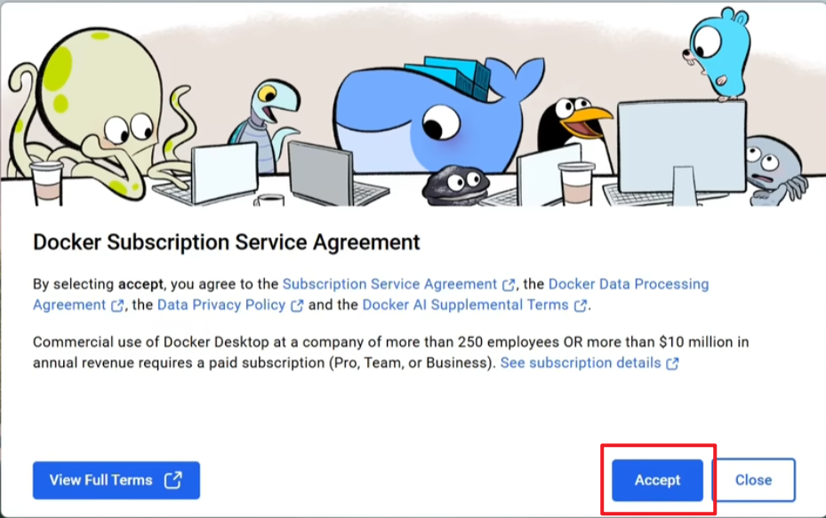Docker订阅协议