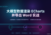 Vue 104 ,AI + ECharts + Word:大模型数据可视化报告生成实战(前端导出图文并茂 Word 文档)-171主机测评