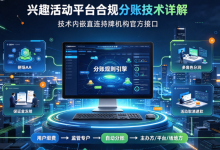 兴趣活动平台分账要怎么做？技术拆解：活动拼场、AA 收费、保证金场景的合规结算方案-171主机测评