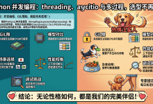 Python 并发编程:threading、asyncio 与多进程,选型不再纠结-171主机测评