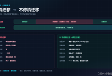 数据迁移怎么做到不停机？SCN接力与双轨割接实战-171主机测评