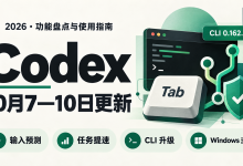 Codex 10 月 7—10 日更新汇总：输入预测、任务提速、CLI 新功能与 Windows 沙盒-171主机测评