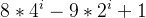 8*4^i-9*2^i+1