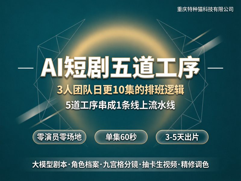 ai短剧如何制作