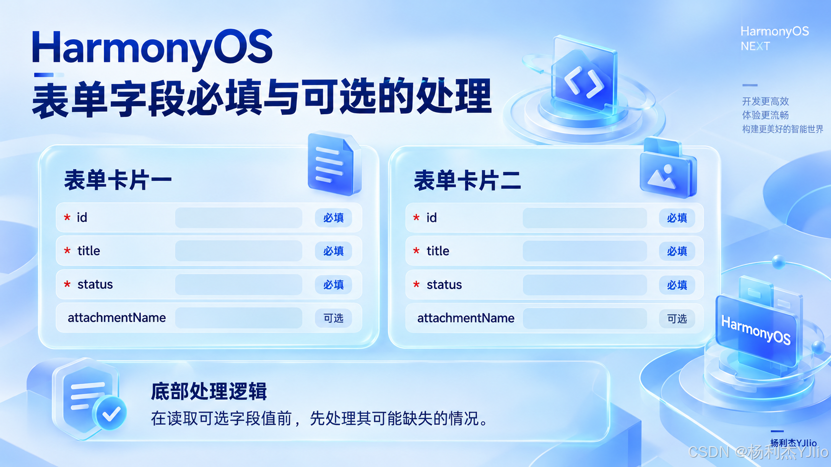 必填与可选字段