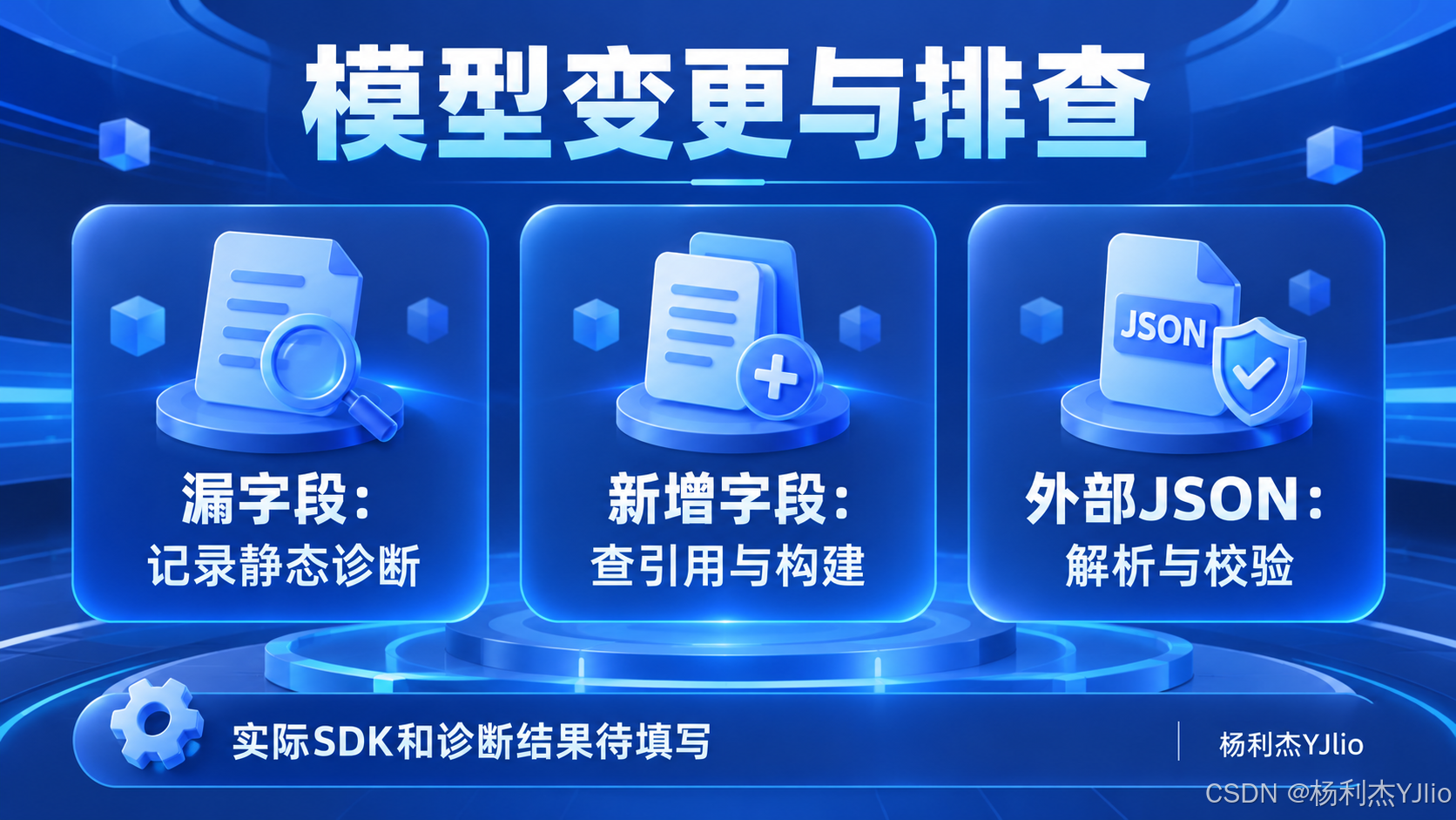 模型变更与排查