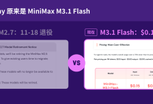 MiniMax M3.1 Flash：Agent 成本降 70%-171主机测评