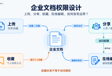 企业文档权限设计:上传、分享、收藏、在线编辑,如何各有边界?-171主机测评