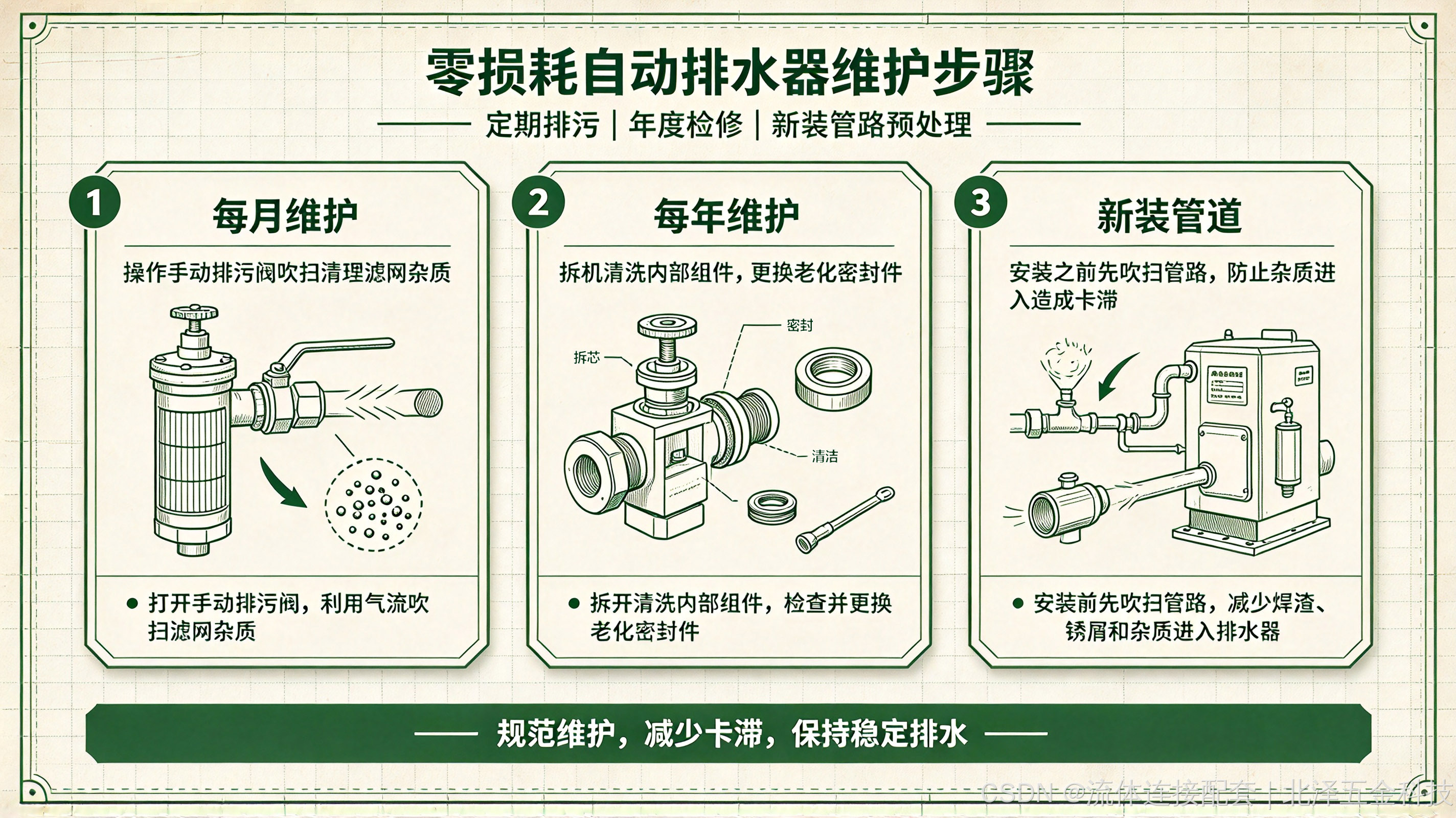 北泽五金-维护步骤